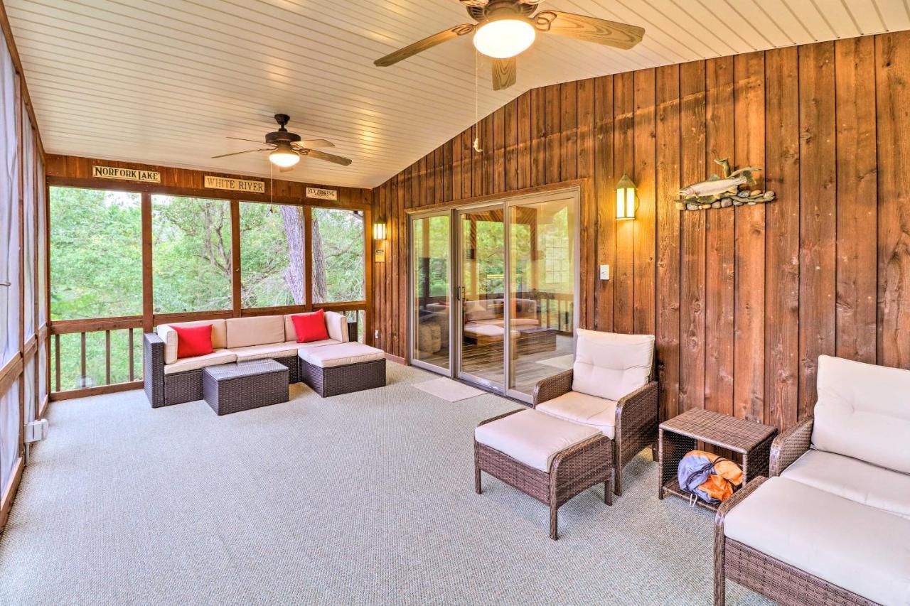 Private Norfork Home With Decks And River Access! Kültér fotó